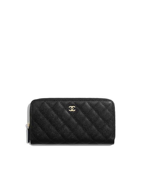 Chanel long zipped wallet